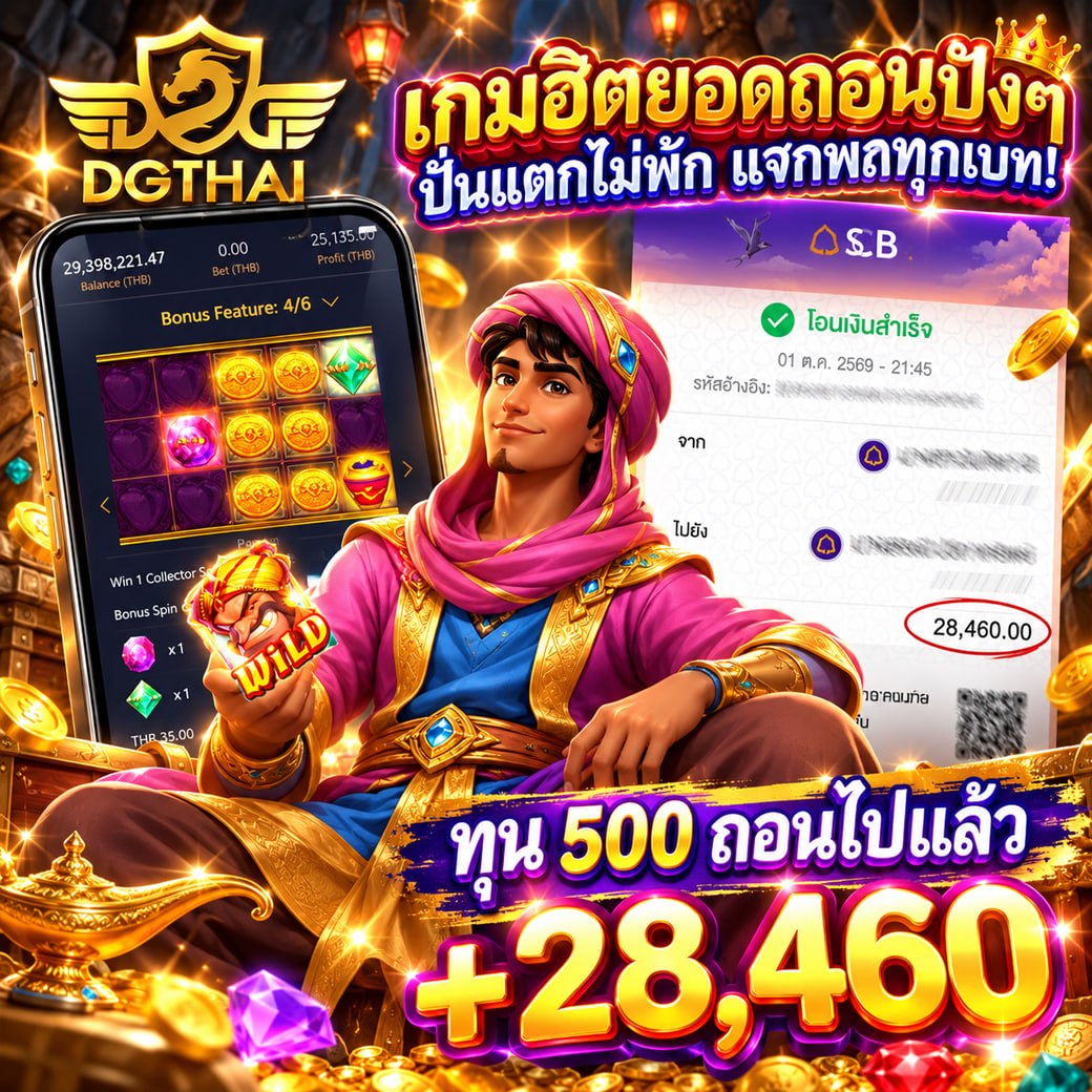 เกมฮิตยอดถอนปังๆ ปั่นแตกไม่พัก แจกผลทุกเบท! — ทุน 500 ถอนไปแล้ว +28,460